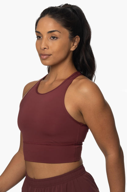  Rae Sports Bra - Port