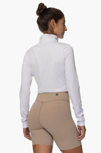  Snapper Cropped 1/4 Zip Up Pullover - Seasalt