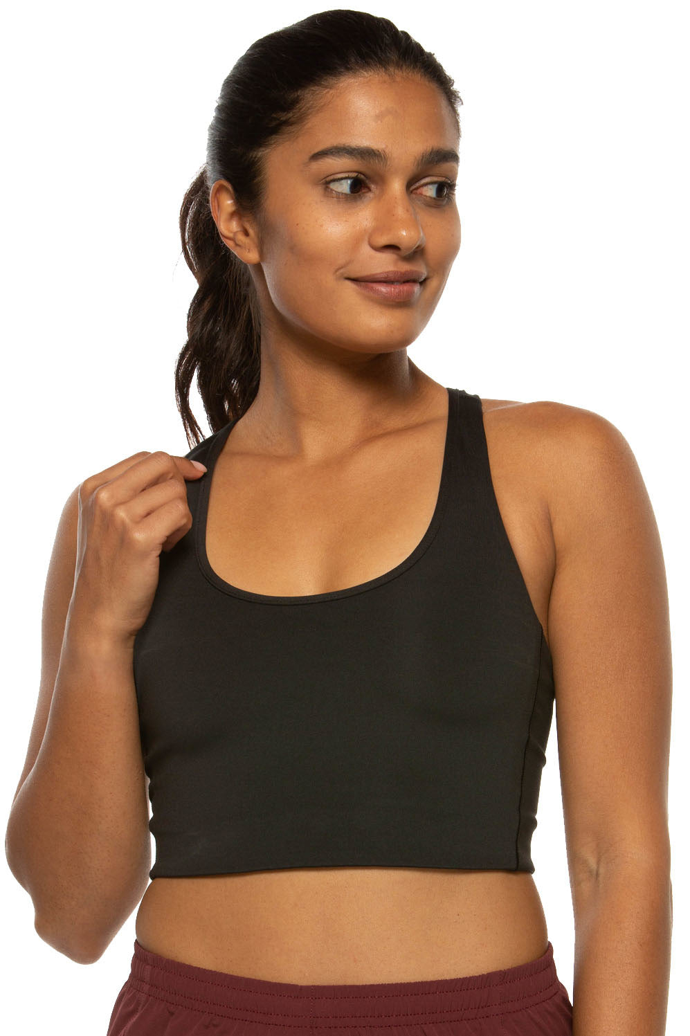  Indy Longline Racerback Sports Bra