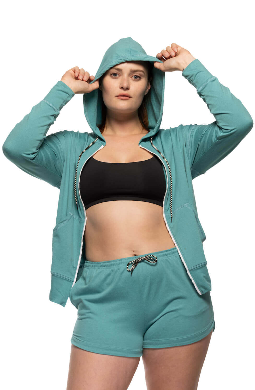  Brie Cozy Zip-Up Hoodie