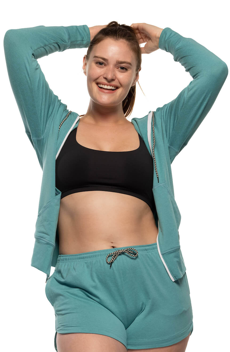  Brie Cozy Zip-Up Hoodie
