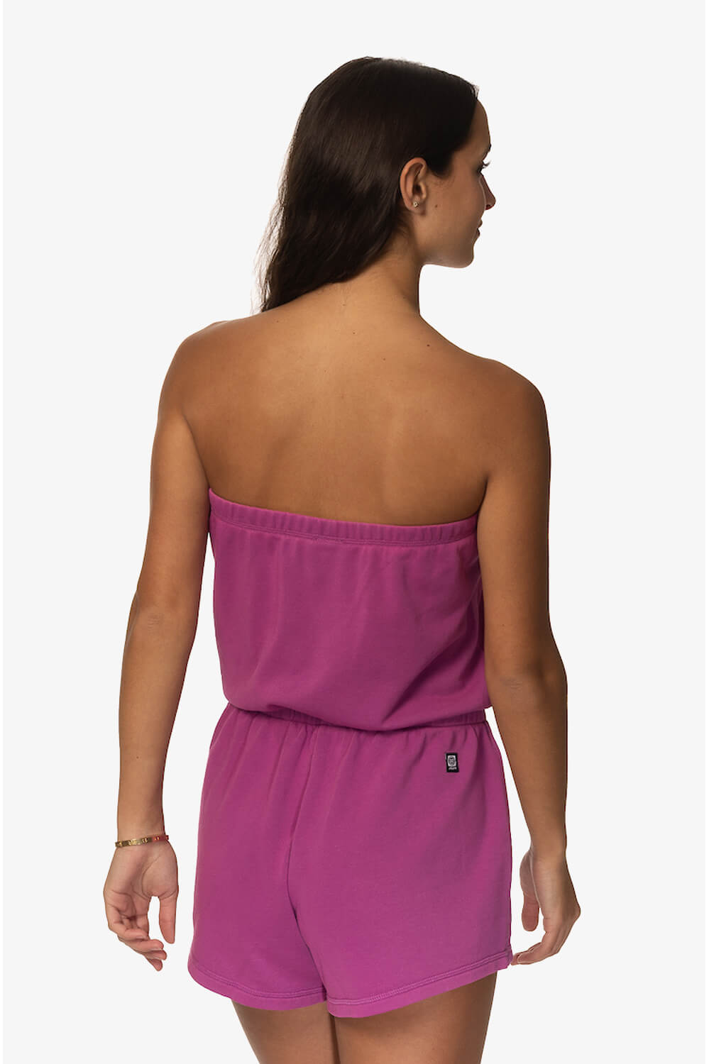  Payton French Terry Romper - Leucadia