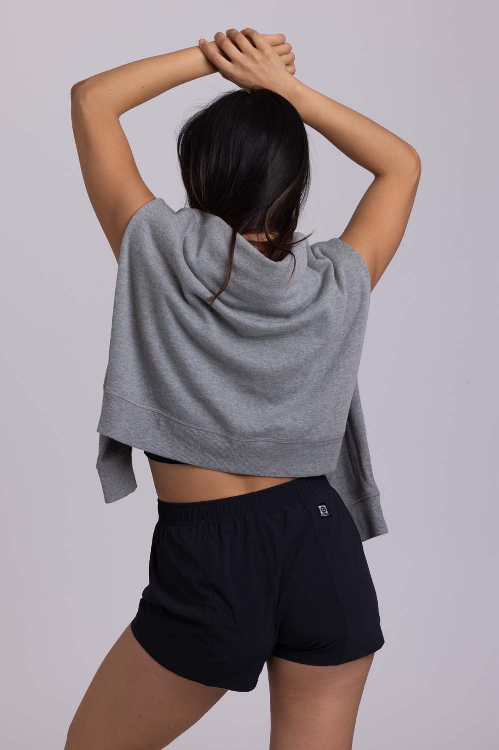  Janie 2.0 High Waisted Run Short - Black