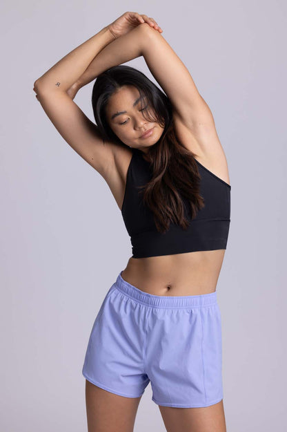  Janie 2.0 High Waisted Run Short - Lavender