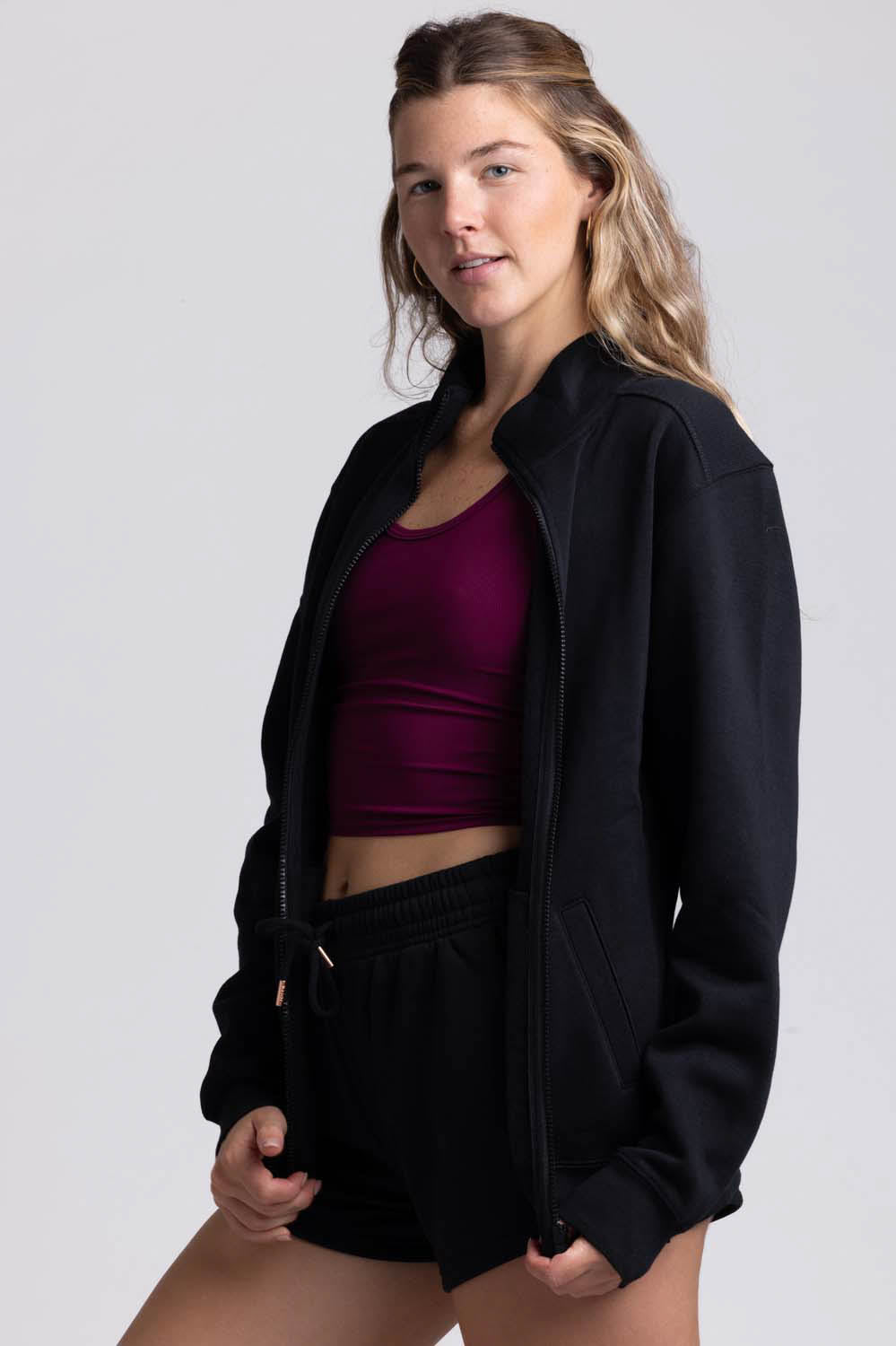  Shaye Zip Up Fleece Jacket