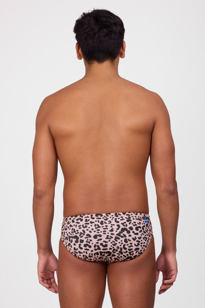  BROLYN Swim Brief - Leopard