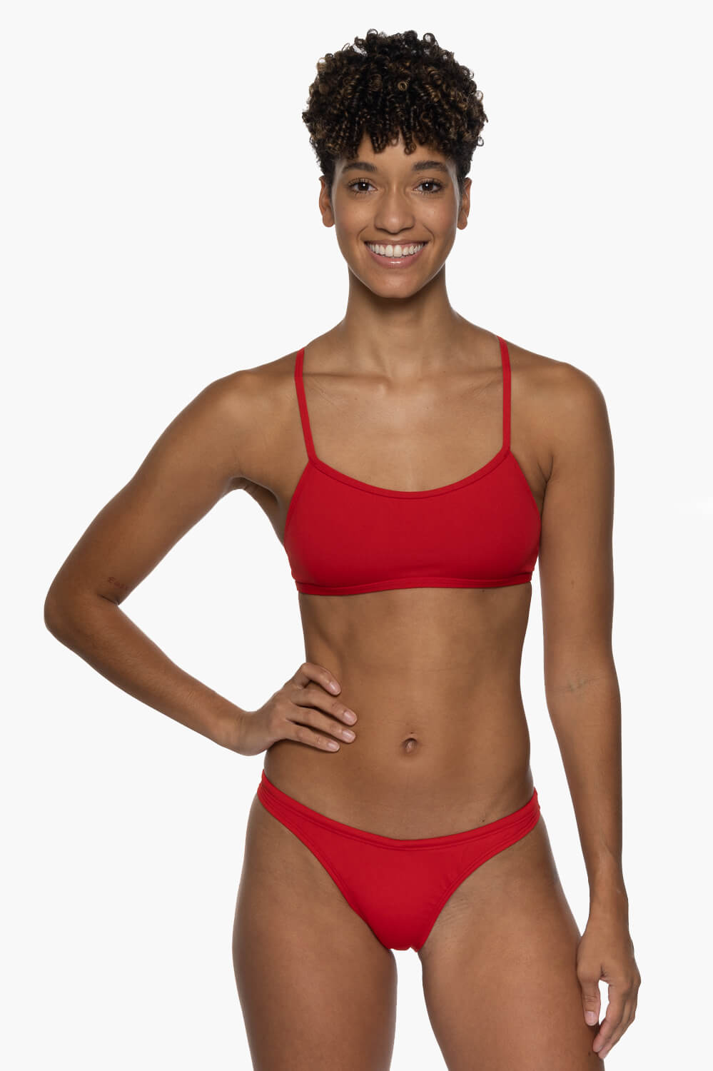  Jenna Bikini Bottom - Red