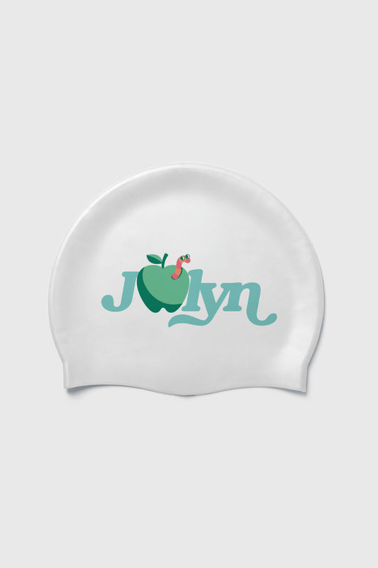  Silicone Swim Cap - Apple
