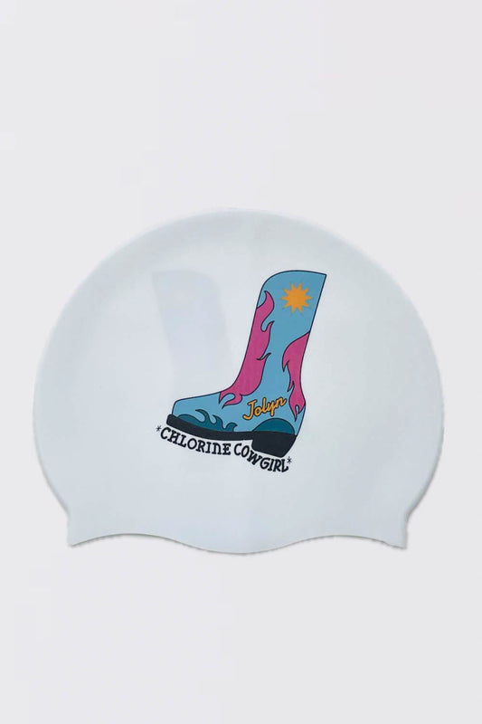  Silicone Swim Cap - Boots