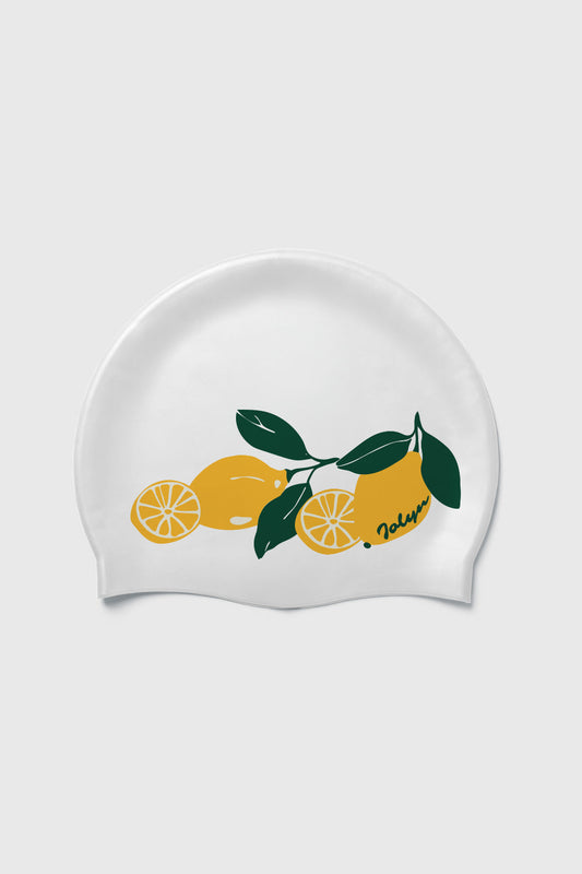  Silicone Swim Cap - Lemon