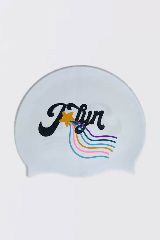 Silicone Swim Cap - Shooting Star