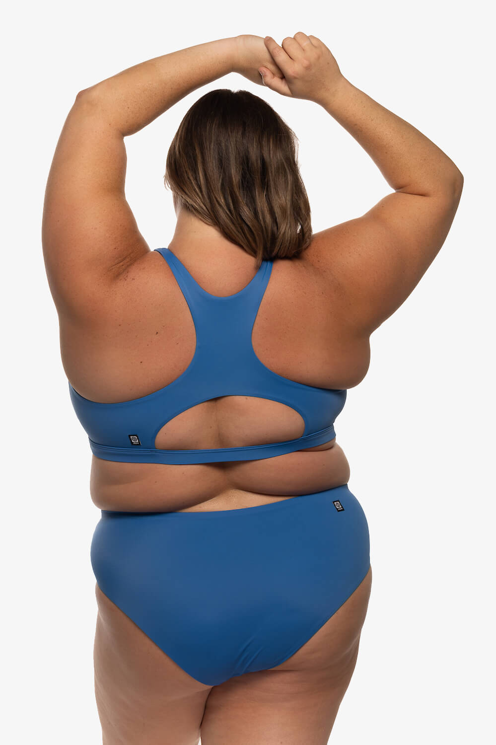  Carmen Bikini Top - Azul