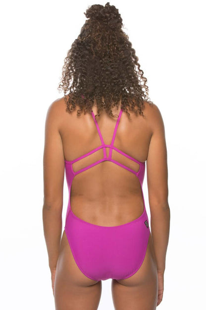  Drew Swim Onesie - Blueberry