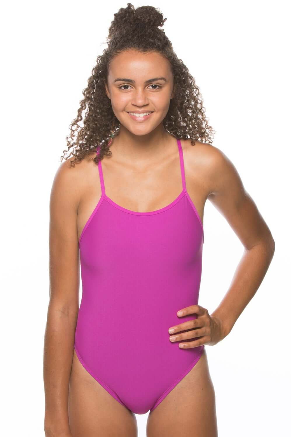  Drew Swim Onesie - Blueberry
