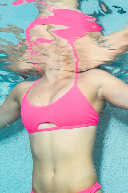  Nikki Bikini Top - Hot Pink