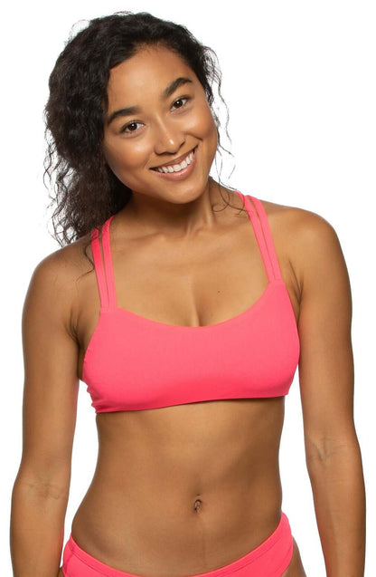  Fendrick Bikini Top - Hot Pink