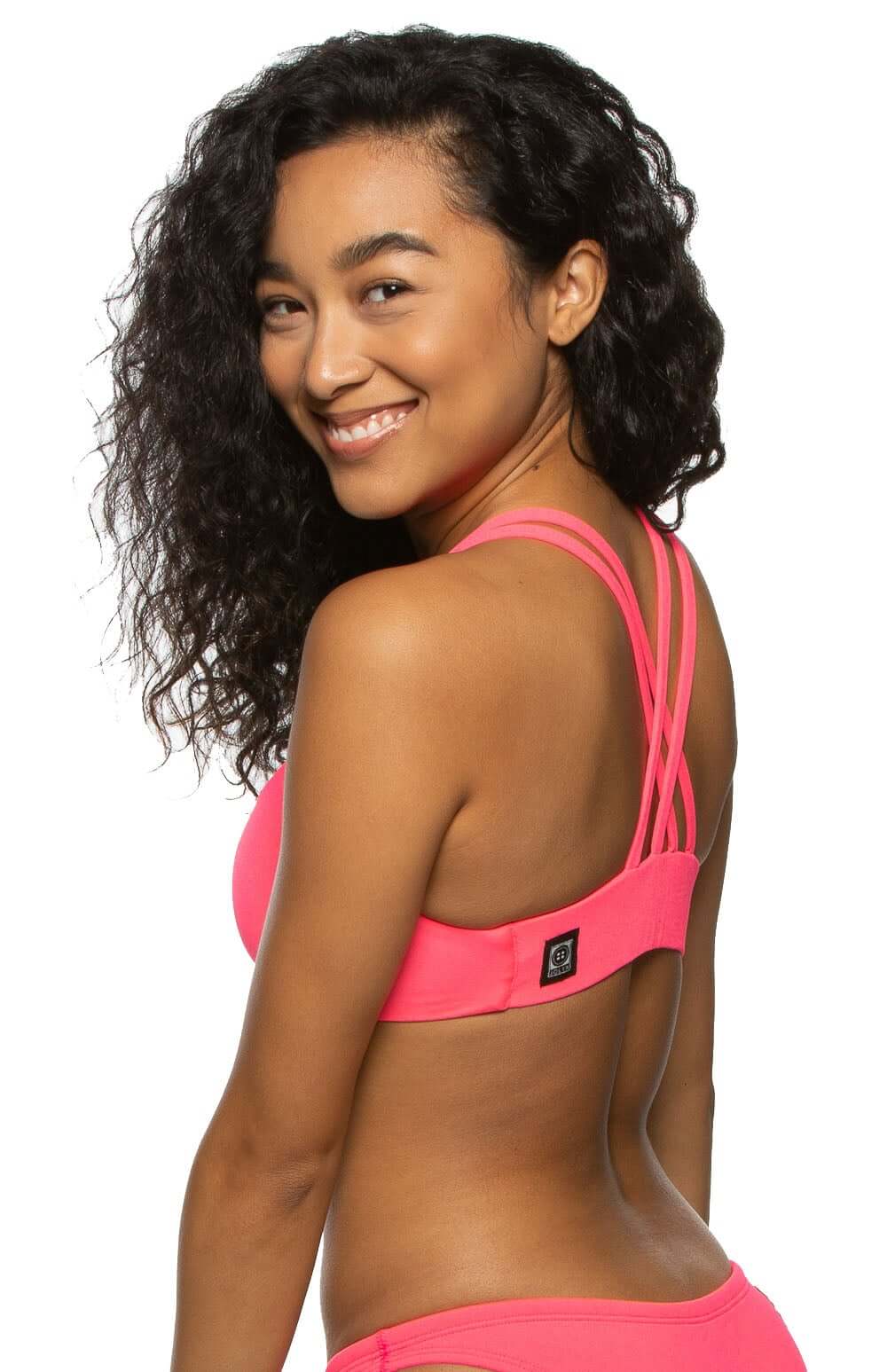  Fendrick Bikini Top - Hot Pink