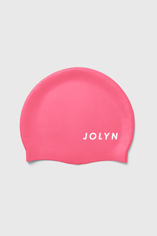  Silicone Swim Cap - Hot Pink