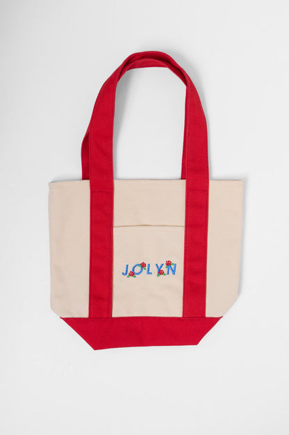  Mini Canvas Tote Bag - Rosie