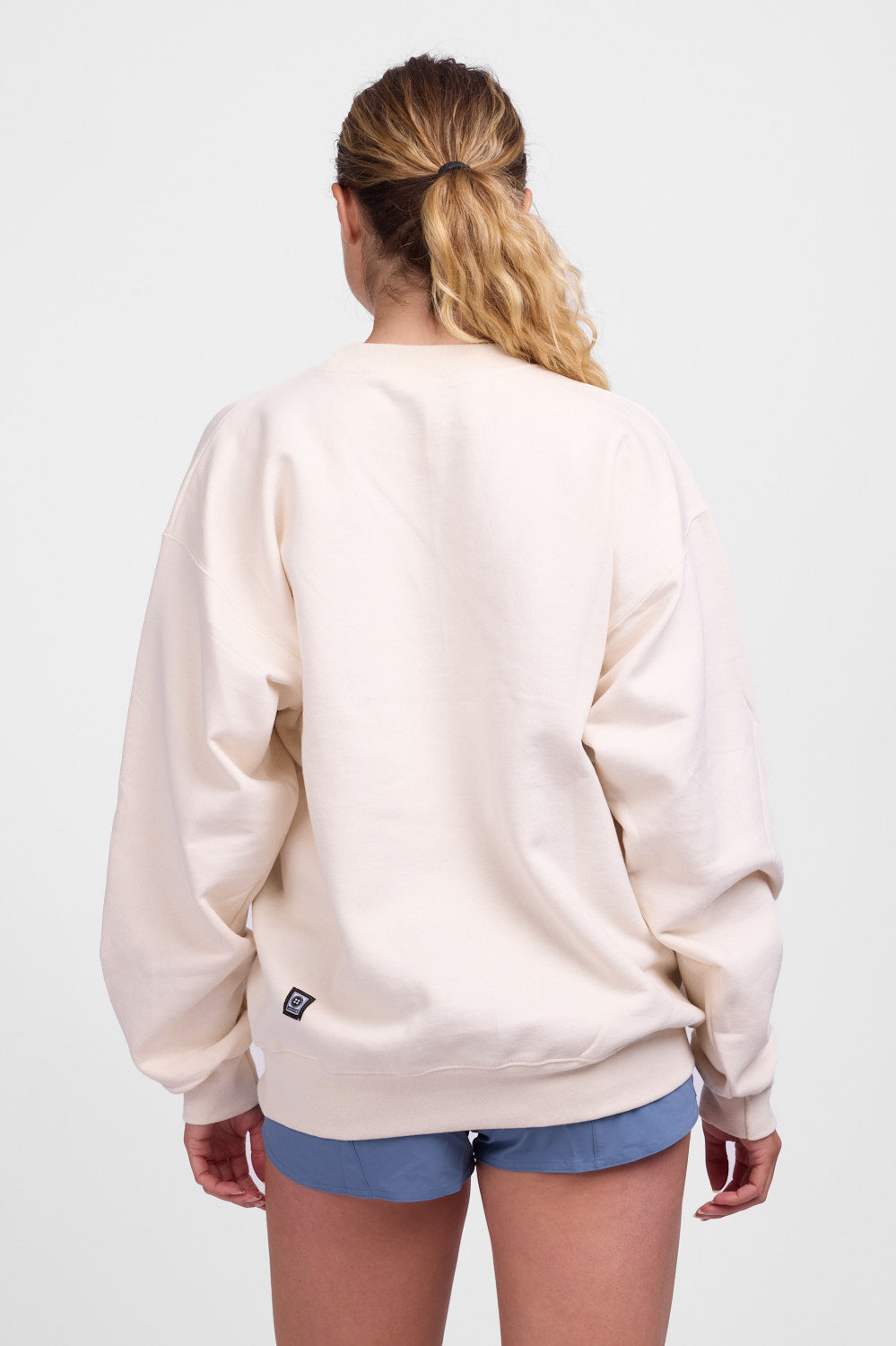  Roxanne Oversized Fleece Crewneck - Maria