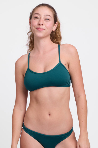  Jocelyn Bikini Top - Peacock