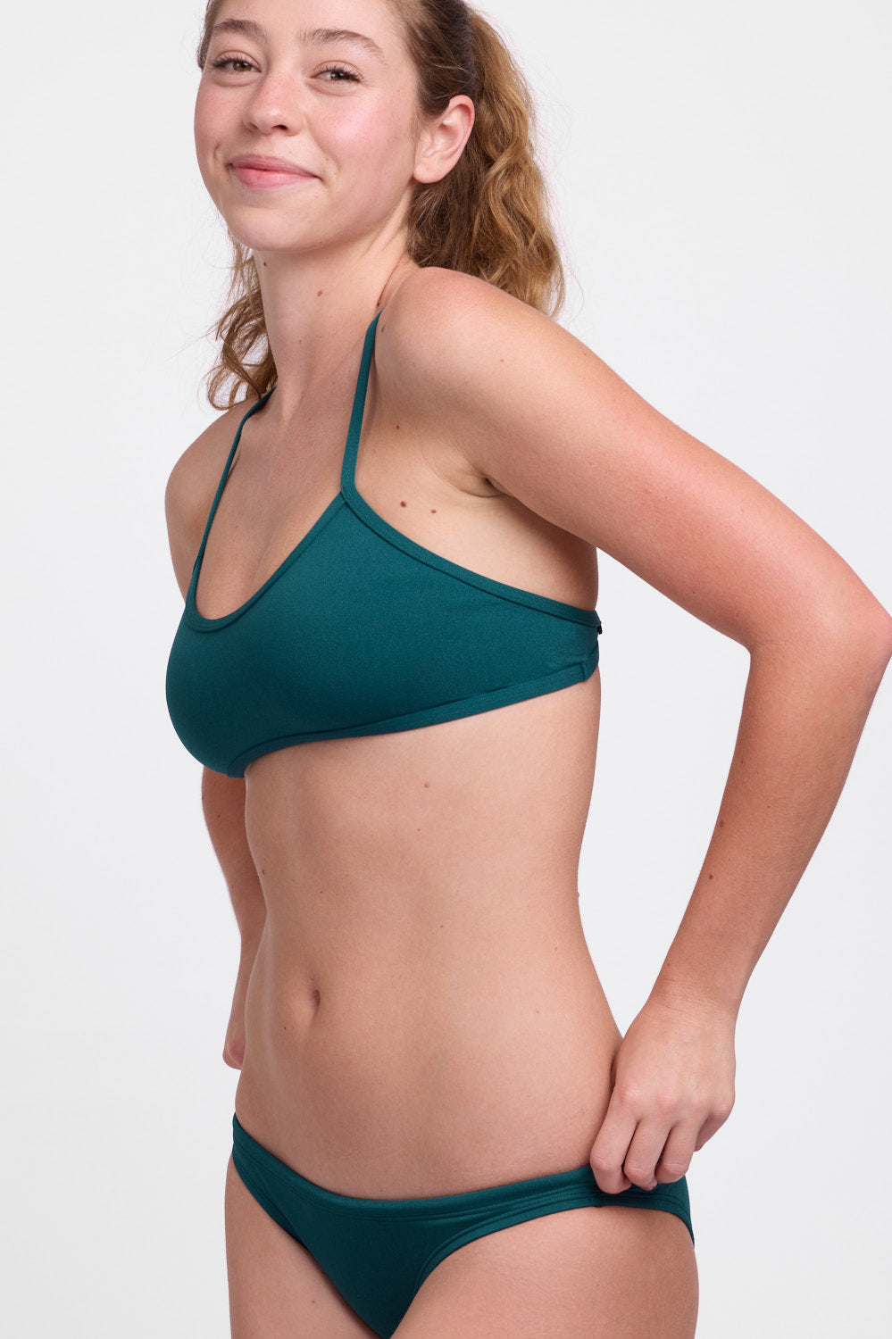  Jocelyn Bikini Top - Peacock