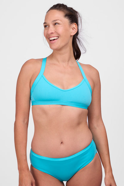  Kathleen Bikini Top - Hawaii Blue