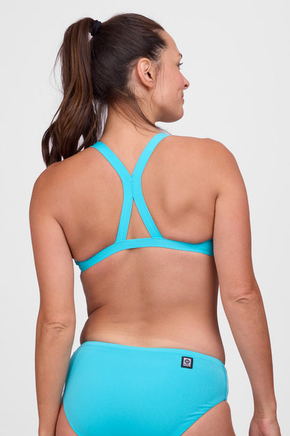  Kathleen Bikini Top - Hawaii Blue