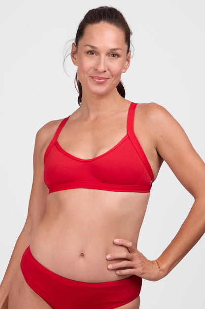  Kathleen Bikini Top - Red
