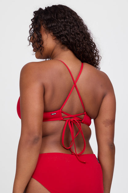  Ruth Bikini Top - Red
