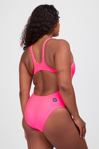  Betty One Piece Swimsuit - Hot Pink