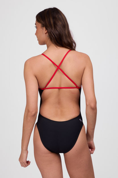  Brandon One Piece Swimsuit - Black Contrast