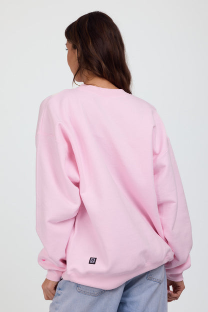 Roxanne Oversized Fleece Crewneck - JOLYN Luv