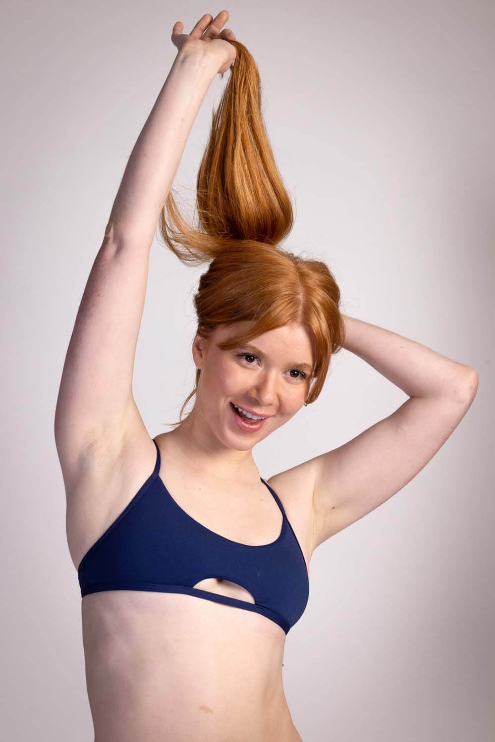  Nikki Bikini Top - Navy