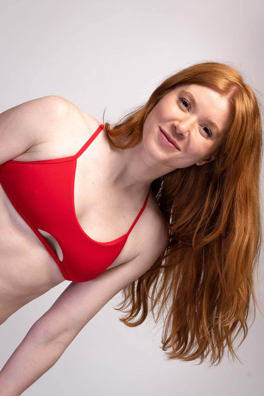  Nikki Bikini Top - Red