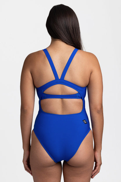  Caroline One Piece Swimsuit - Blueberry