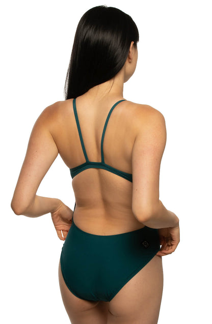  Devon Swim Onesie - Peacock