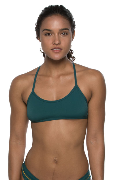  Ryan Bikini Top - Peacock