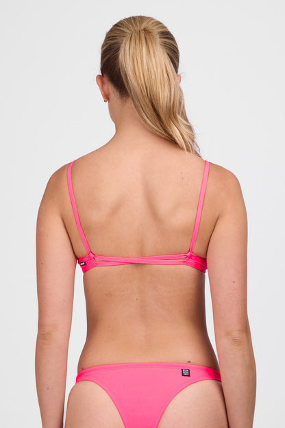  Tracy Bikini Top - Hot Pink
