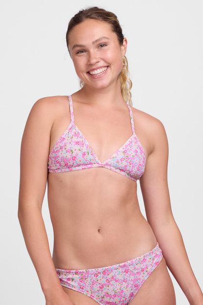  Triangle Bikini Top - Whimsy Pink