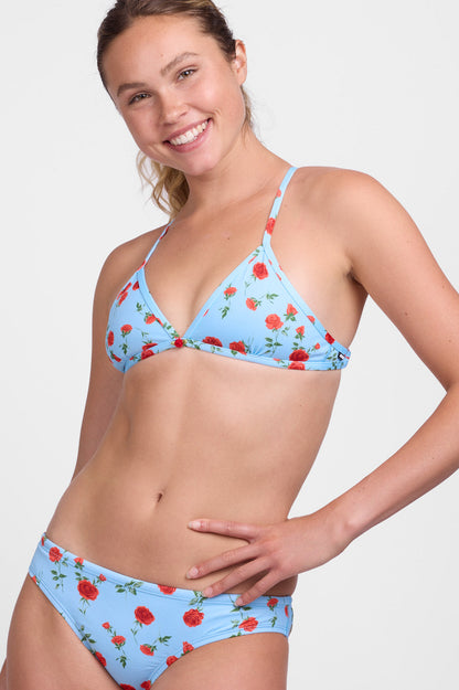  Triangle Bikini Top - Wild Rose