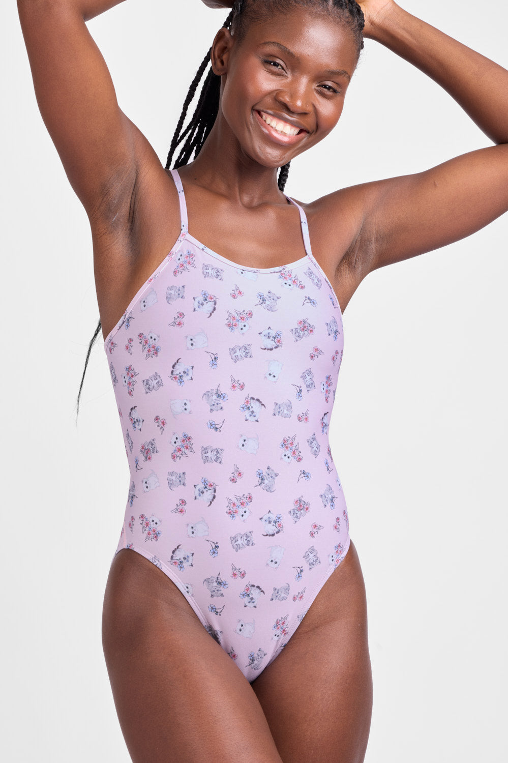  Brandon One Piece Swimsuit - Kittens