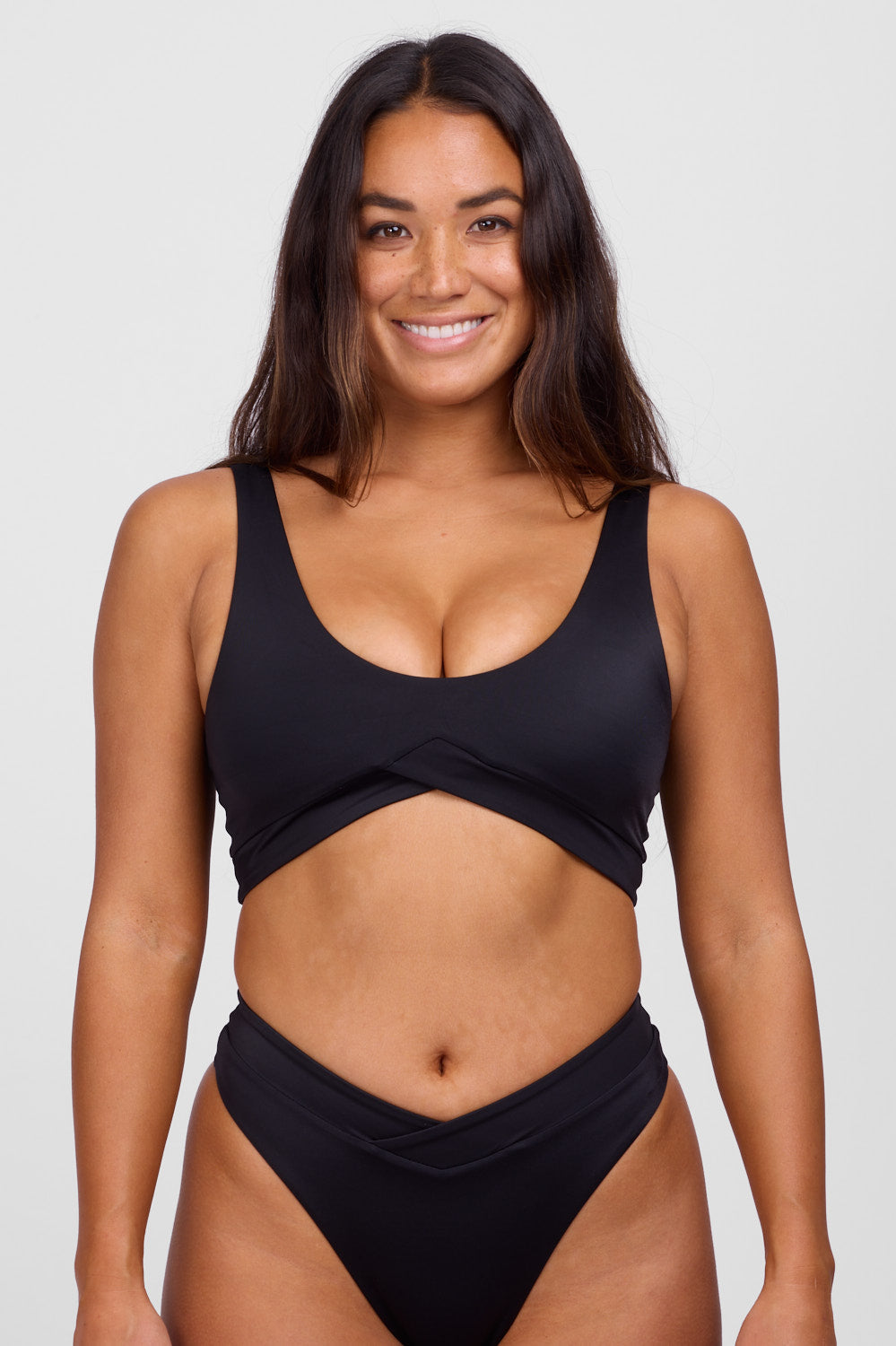  Cayla Bikini Top -Black
