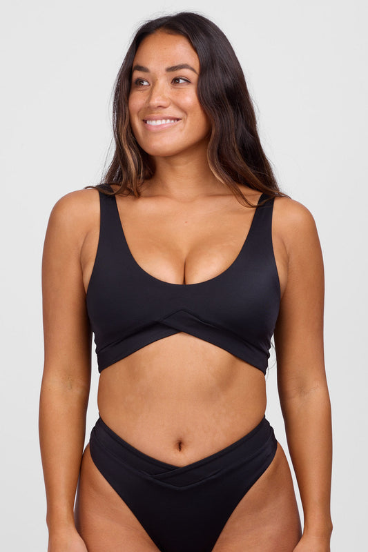  Cayla Bikini Top -Black