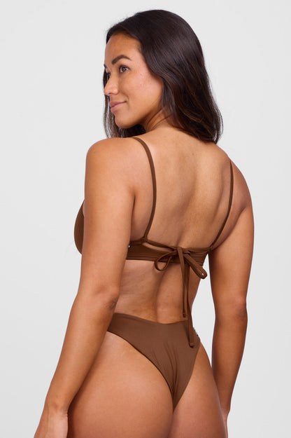  Delphine Bikini Top -Coconut