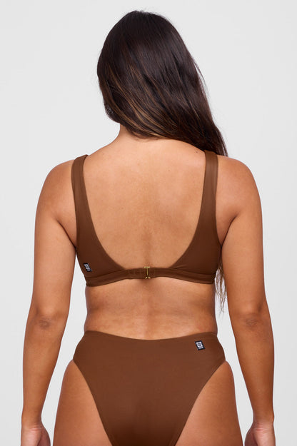  Emily Bikini Top -Coconut