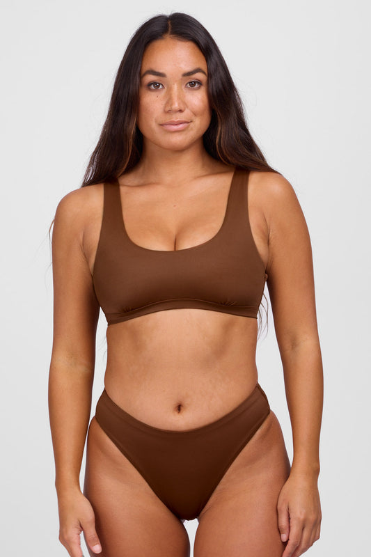  Emily Bikini Top -Coconut