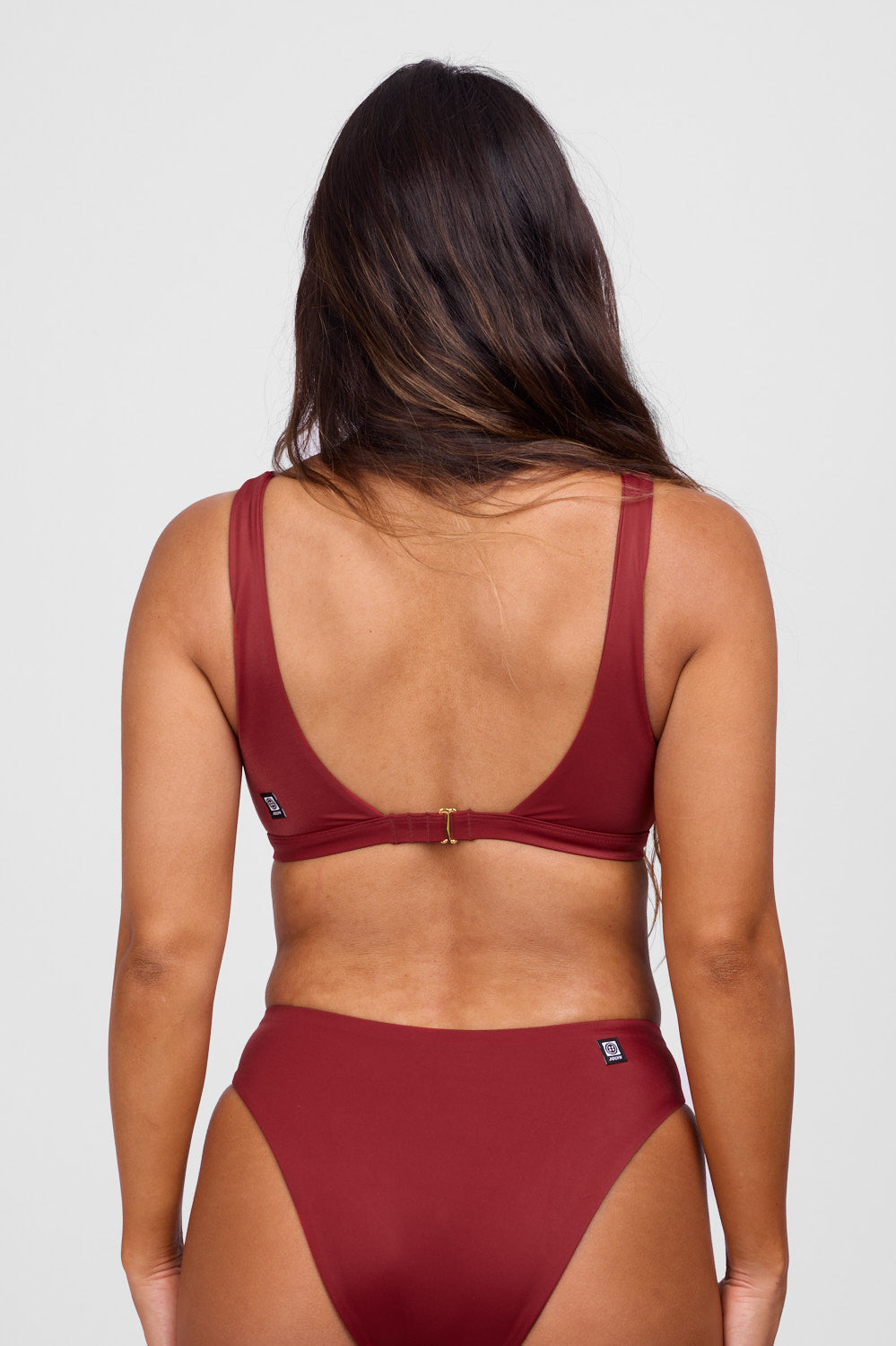  Emily Bikini Top -Garnet