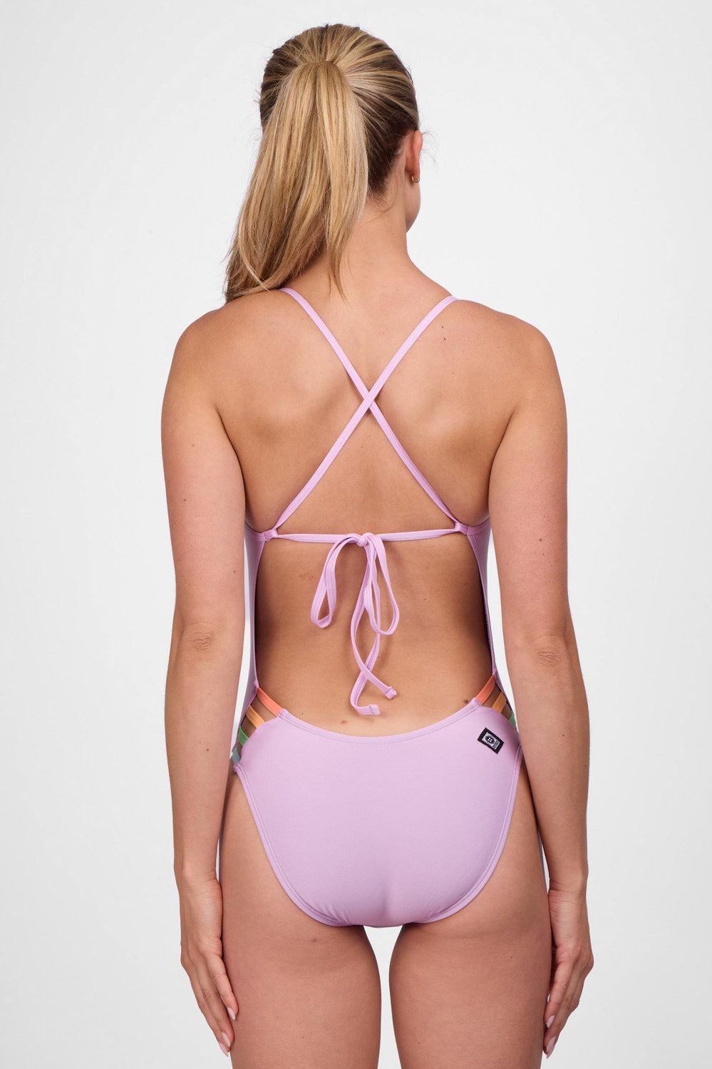  Gavin One Piece Swimsuit - Sour Grape Contrast