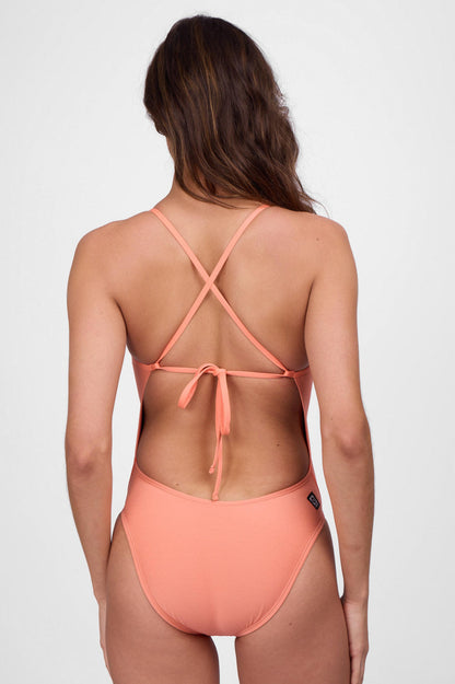  Jackson One Piece Swimsuit -Tangelo